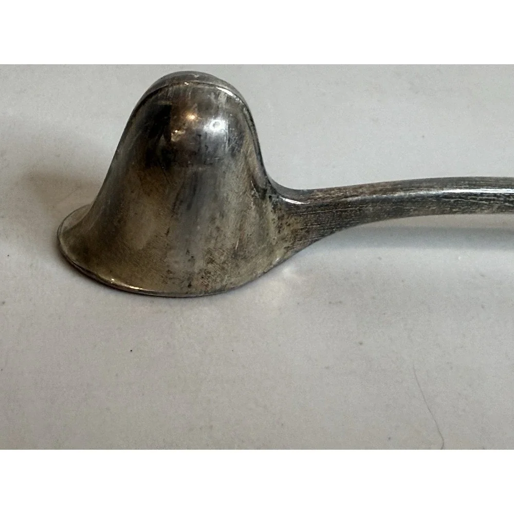 Vintage‎ Godinger Silver Art Co Silver Plated Helmet Style Candle Snuffer 10